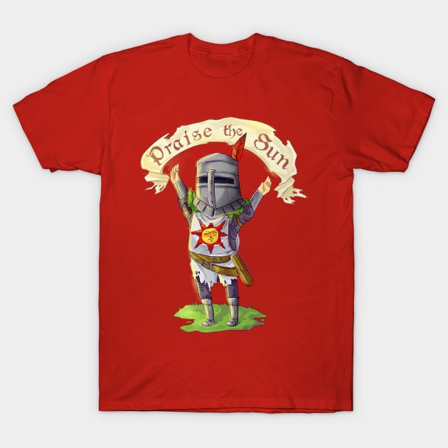 Solaire of Astora T-Shirt by UnluckyAlpaca